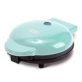 Dash DEWM8100AQ Express 8” Waffle Maker Machine for Individual Servings, Paninis, Hash browns + other on the go Breakfast, Lunch, or Snacks, 8 Inch, Aqua