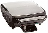 Cuisinart WAF-150 4-Slice Belgian Maker Waffle Iron, Single, Silver