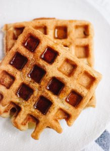 how to make waffles without flour