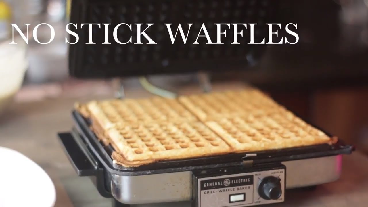 How To Stop Waffles From Sticking to a Waffle Iron